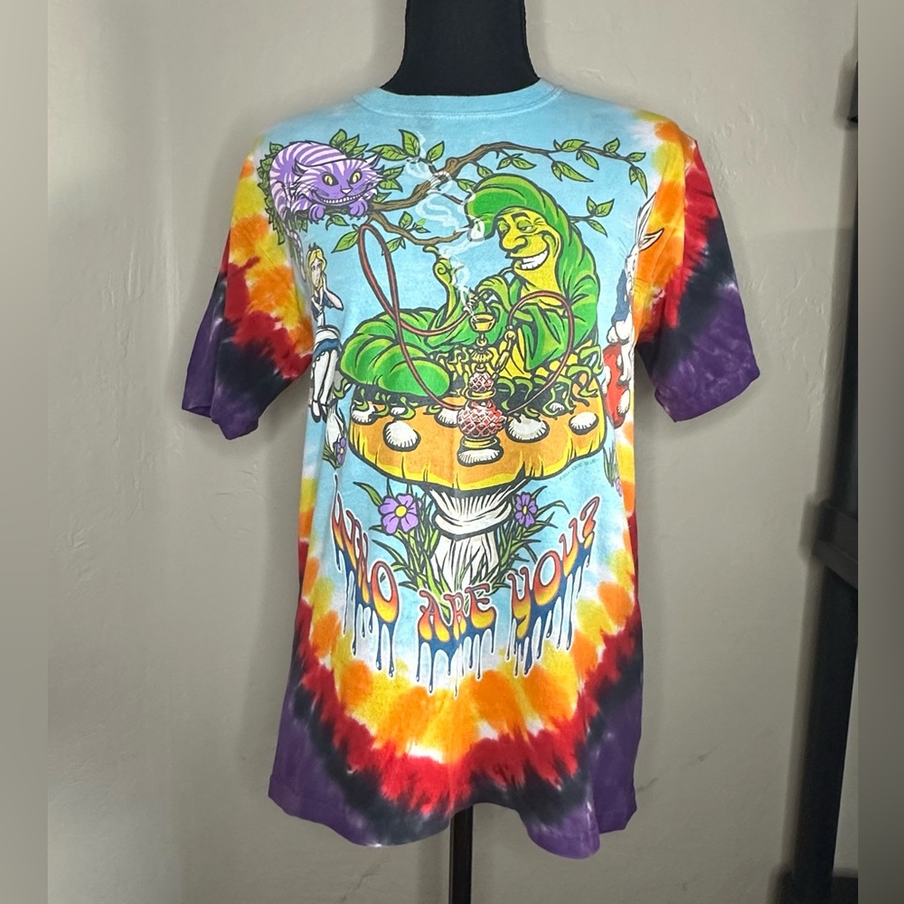 Colorful Tie-Dye Graphic T-Shirt